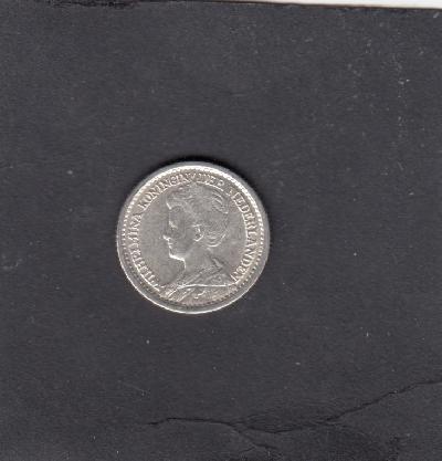 Beschrijving: 1/2 Gulden WILHELMIN